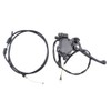 Minireen 7/8'' 22mm Thumb Throttle Cable Accelerator Dual Brake Lever