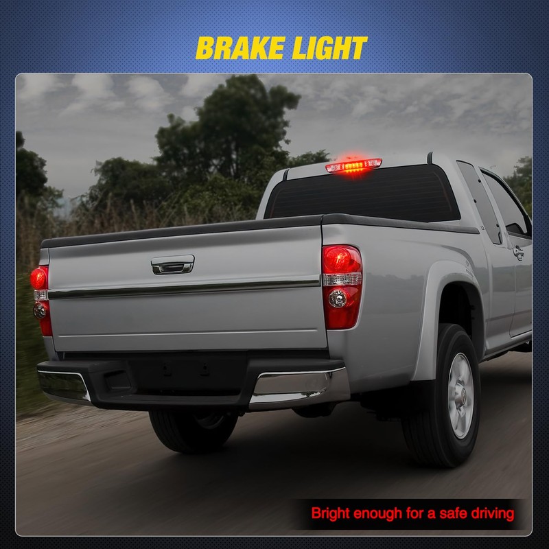Nilight Third Brake Light Tail High Mount 3rd Stop Cargo