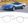 2Pcs Emergency Hood Release Cable Kit RP604802 Replacement for Corvette