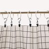 CattleyaHQ Shower Curtain Clips With Hook,Pack Of 40 Pieces,Ideal For
