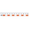 hand2mind 12 inch Flexible Safe-T Plastic Beginner Rulers, Set of