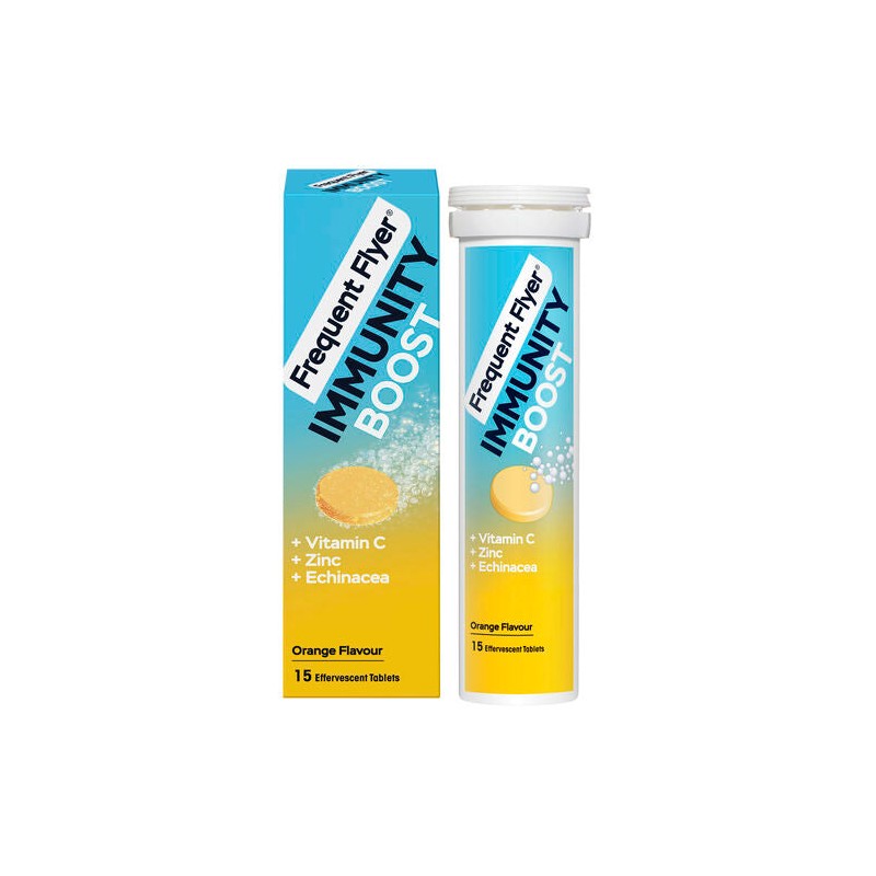 Frequent Flyer Immunity Boost Orange 15 Tablets