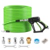 Tool Daily Sewer Jetter Kit for Pressure Washer 150 FT,