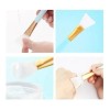 Pinceles De Silicona Suave Para Aplicar Mascarillas 3 Pzs Color