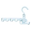 Aisen Comfortable Shirt Hanger 5-Hook Grey LK435 15cm×3cm×27cm
