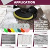 QUEFORET Diamond Polishing Pads Grit 30-12 Pieces Wet Polishing Discs