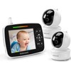 Kidsneed Baby Monitor with 2 Cameras