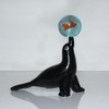 Widdop Objets d'Art Miniature Glass Ornament - Sea Lion with