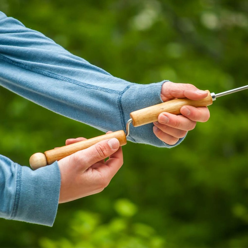 Wolf’em Marshmallow Roasting Stick (set of 2) - Multiple Attachments