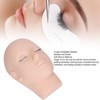 Eyelash Mannequin Head 3 Layers High Density Lash Extension Makeup
