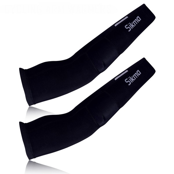 Sikma Cycling Arm Warmer Winter Thermal Roubaix Running Bicycle Hi