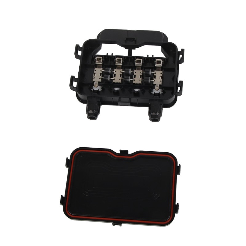 Solar Junction Box Photovoltaic Electrical Enclosure Case Solar Panel Accessories