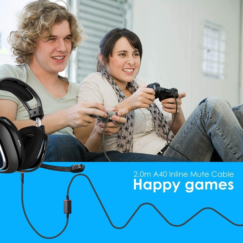 AQQUP Replacement 2.0MAstroa40 Inline Mute Cable also works with Astro