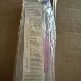 GSQ by Glamsquad - Vibrating T-Bar Facial Massager - Pink NEW -Uses 1 AA Battery
