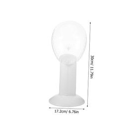 Operitacx Mannequin-perückenständer Zum Stylen Aufblasbarer Perückenmodell-huthalter Perücken-Organizer