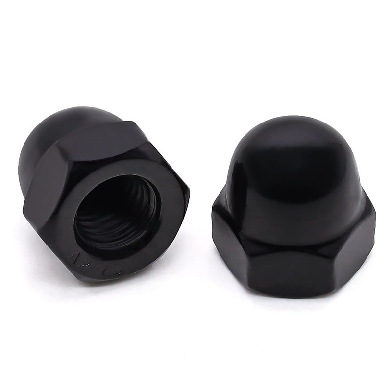 Glvaner M8-1.25 Stainless Steel Acorn Cap Nuts, Hexagon Dome Head