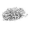 sourcing map 100pcs 304HC Stainless Steel Hex Countersunk Flat Bolts