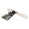 DIGITUS Gigabit Ethernet Network Card - 1 RJ45 Port -