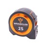 Wrangler Tools 25 FT Tape Measure - Retractable Measuring Tape