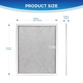 akrishely 4 Pcs MERV-8 Filter Compatible with ALORAIR Commercial Dehumidifiers Storm LGR Extreme, Only Applicable to Storm LGR Extreme Dehumidifier