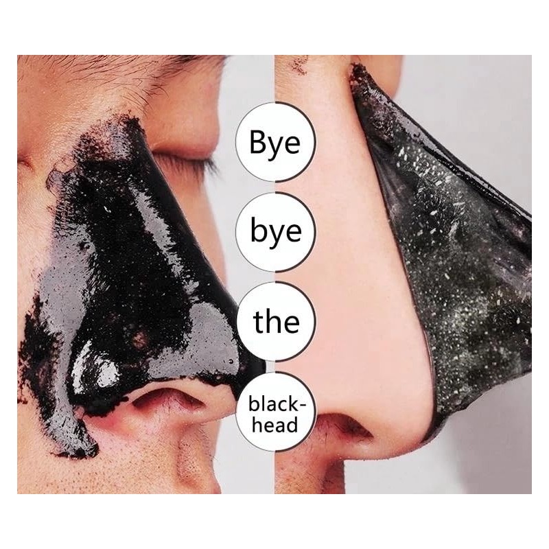 THE ISMA Charcoal Peel Off Face Masks, Black Blackhead Cleanser