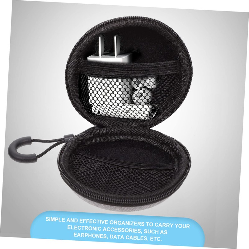 Gatuida 1pc Earbud Holder Storage Bag Practical Key Data Cable