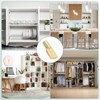 sourcing map 50Pcs Shelf Support Pegs, 5mm Spoon Shape Shelf