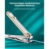 MR.GREEN Premium Nail Clippers Set with Leather Case - Timeless