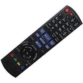 Universal Replacement Remote Control Fit for DMP-BD65K N2QAKB000078 DMP-BD65 DMP-BD655 DMP-BD45 DMP-BD35 DMP-BD30K N2QAYB000952 DMP-BD79P-K DMP-BDT230