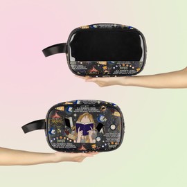 VAMSII Caraval Book Lover Merch Remember It's Only Game Toiletry Cosmetic Bag Fantasy Magic Bookish Gift (CACaravalToiletry)