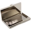 Stephanie Imports Slim Business Card Holder (Silver Reflective)