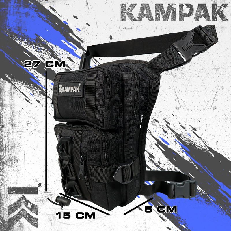 Kampak Piernera Tactica Onp2 Multi Pocket Multiusos