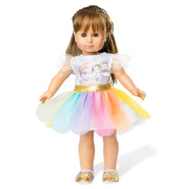 Heless 2850 Henri Unicorn Doll Dress Size 35-45 cm, Multicoloured, 35-45
