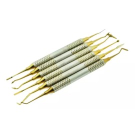 BUYBET Espatula Para Resina Compuesta Dental, Kit De 6 Pz