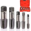 KEWAYO 5pcs NPT Pipe Tap Set Thread Forming Taps Pipe