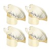4Pcs Candle Snuffer Candle Extinguisher Metal Shell Pattern Automatic Candle