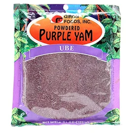 Giron Powdered Purple Yam Ube - 4oz (Pack of 12)