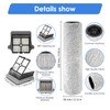 【Version 2, Detachable】(2 Pack) S7 Pro Brush Rollers and HEPA