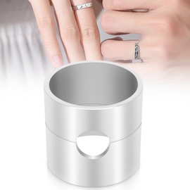 ZESTEFY Sand Casting Sandpit, Small DIY Metal Jewellery Casting Mould, Aluminium Alloy Clay Casting Moulds, Jewellery Casting Container for Jewellery Ring Makers and Jewellery Repairs