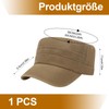 KRYMXAR Military Cap for Men, Retro Style Army Cap with
