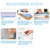 Whetstone Knife Sharpening Stone Kit - Double Sided Whetstone Knife