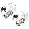 BOZXYE 2 Pack Tool Box Lock, Mailbox Lock, 1-1/8" Cabinet