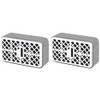 SEIWEI 2 Pcs Deodorizer Filter, Bathroom Toilet Carbon Deodorizing CartridgeCompatible