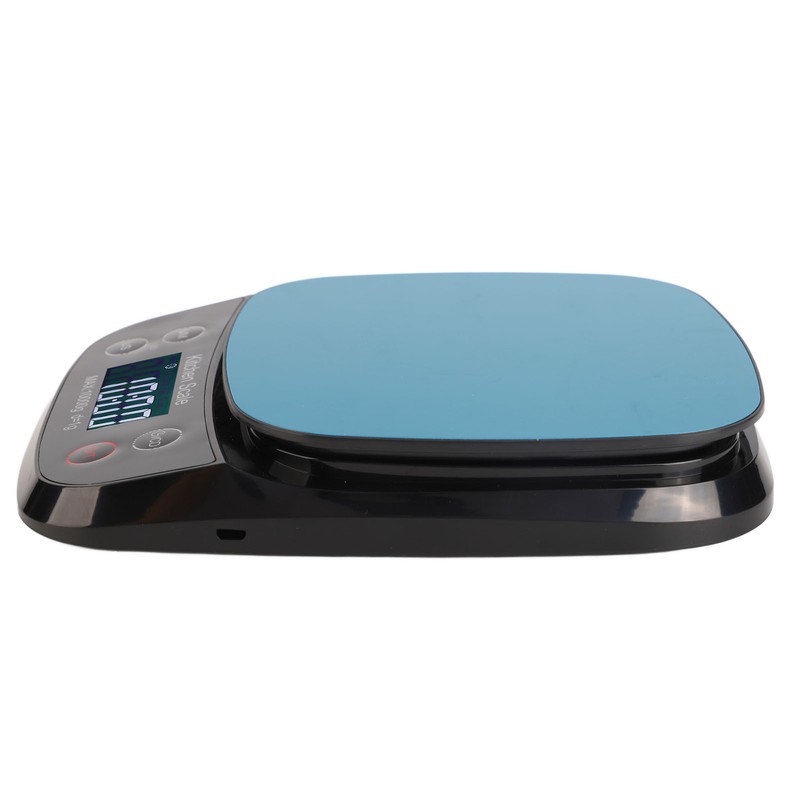 Kitchen Scale Waterproof 10kg 1g High Accuracy Digital Display Small