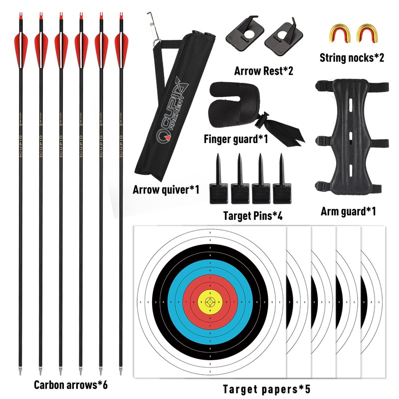 LWANO Recurve Bow for Adults - Archery Takedown Bow and