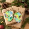 30Pcs Unfinished Alien Wooden Slices for DIY Craft, Alien Head