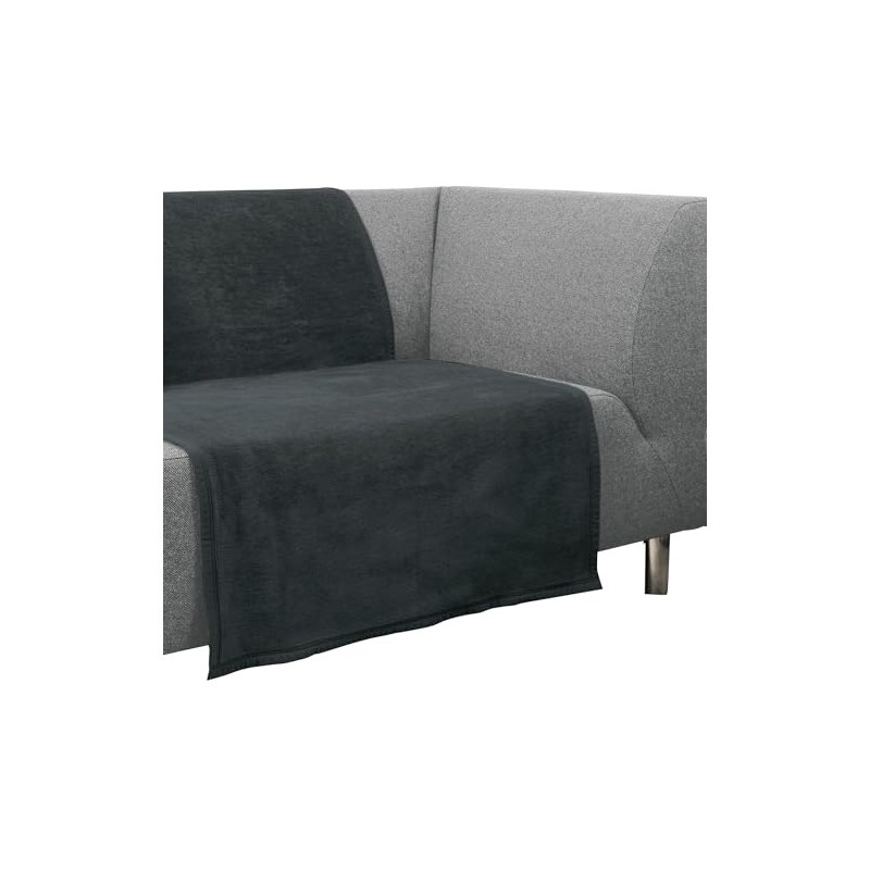 Erwin Müller Trieste Armchair and Sofa Protector Cotton Blend Dark