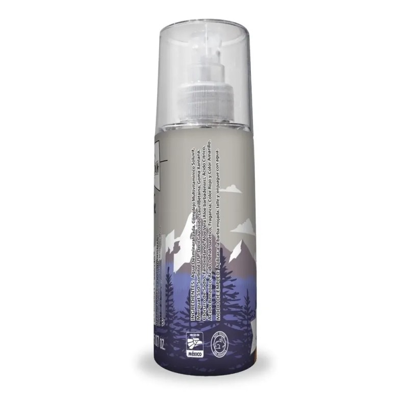 Shampoo Para Barba Y Bigote Multivitaminico Woodsman