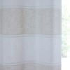 Tyrone Textiles Ltd Santorini Voile Panel - Linen Look Panel