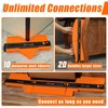 TOOLIFE Contour Gauge Unlimited Connection Profile Tool 20 inch, Christmas